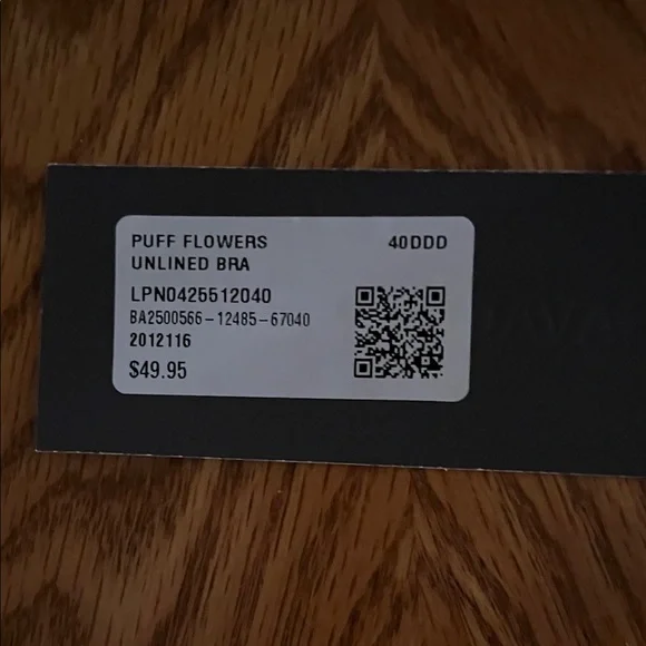 Savage X Fenty Yellow Floral Sheer Bra - Picture 5 of 6